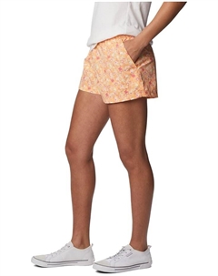 Шорты Sandy River II 3" Printed Shorts, цвет Peach/Mini Hibiscus Columbia