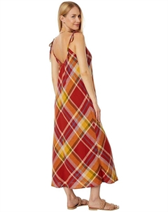Платье Astoria Slip Dress, цвет Red Ochre Multi Plaid Pendleton