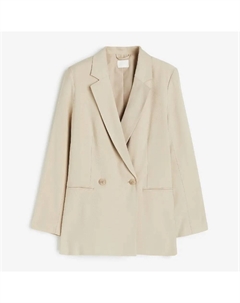 Пиджак Double-breasted, светло-бежевый H&m