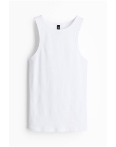 Топ Ribbed Tank, белый H&m