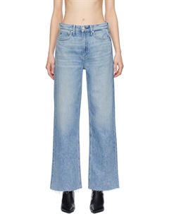 Синие полулегкие джинсы Logan Rag & bone
