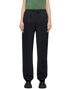 Черные шарнирные брюки Alexander wang