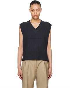 Серый кашемировый жилет Amelia Arch4