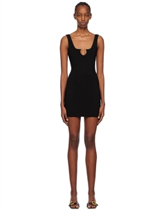 Черное мини-платье Les Classiques 'La mini robe Sierra' Jacquemus