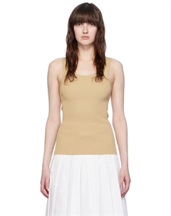 Хаки-майка с овальным вырезом 3.1 phillip lim