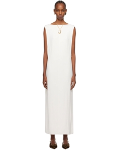 Белое платье макси Les Sculptures 'La robe Capa' Jacquemus