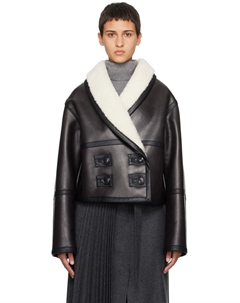 Черная куртка из искусственной кожи Imogen Stand studio