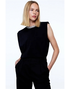 Зауженные брюки, черный H&m