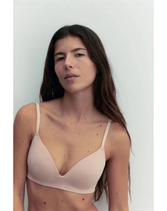 Набор из 2 хлопковых бюстгальтеров без косточек с мягкой подкладкой, черный H&m