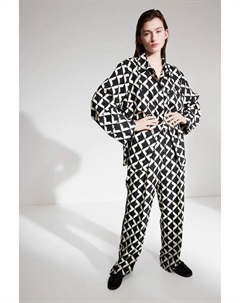 Юбка с кантом, черный H&m