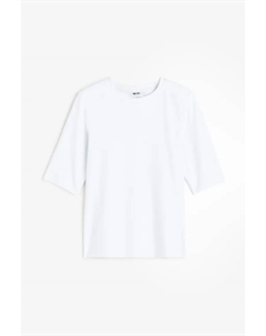 Топ sense с короткими рукавами, белый H&m