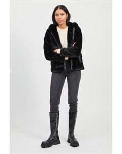 Тедди-пальто, черный Object