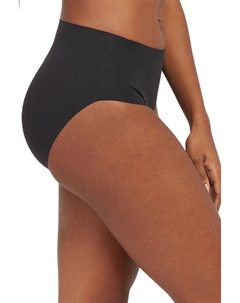 Черные невидимые корректирующие трусики , черный Spanx