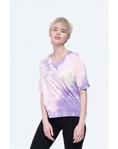 Базовая футболка Batik COS Wmn, хлопковая футболка, розовый Alpha industries