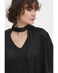 Шелковая рубашка, черный Answear lab