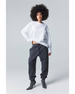 Джоггеры с высокой талией, серый H&m