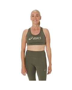 Спортивный топ Core Logo, зеленый Asics