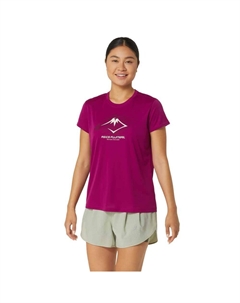 Футболка с коротким рукавом Fujitrail Logo, розовый Asics