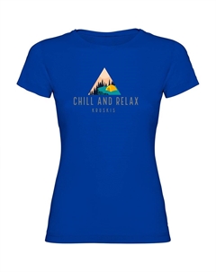 Футболка с коротким рукавом Chill And Relax, синий Kruskis