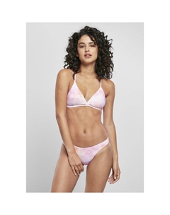 Бикини Tie Dye Triangle Back, розовый Urban classics