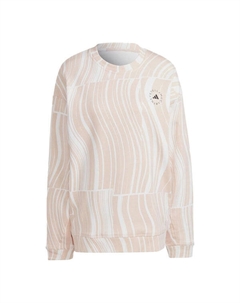 Свитер (WMNS) by Stella McCartney TrueCasuals Graphic Sweatshirt 'Beige', бежевый Adidas
