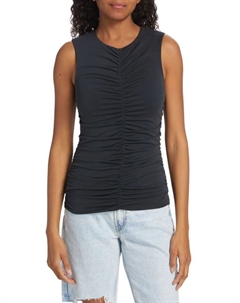 Майка Christy со сборками, черный Rag & bone