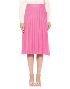 Плиссированная трикотажная юбка Eliza, розовый Alexia admor