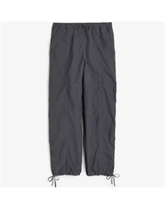 Брюки Nylon Parachute, темно-серый H&m