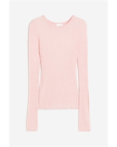 Топ Rib-knit, светло-розовый H&m