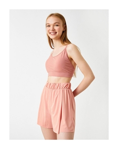 Шорты для йоги Relax Fit из модала, розовый Koton