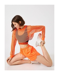 Шорты – оранжевый – нормальная талия, оранжевый Koton