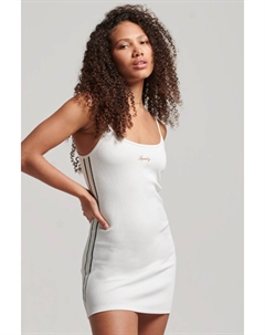 Платье - Белый - А-силуэт Superdry