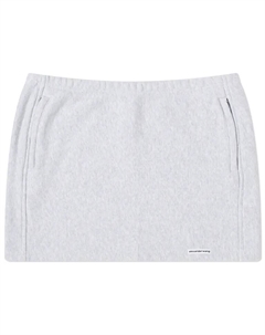 Юбка Mini Logo Sweat, серый Alexander wang