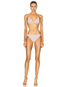 Бикини Logo Print Set, розовый Moncler