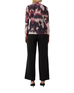 Футболка T-Shirt langarm, фиолетовый Comma,