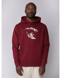 Толстовка Sweatshirt Surfing Spaceman, цвет Weinrot Watapparel