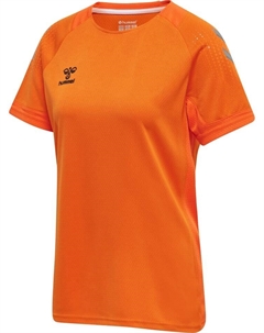 Функциональная рубашка T-Shirt S/S Hmllead Multisport Damen, цвет ORANGE TIGER Hummel