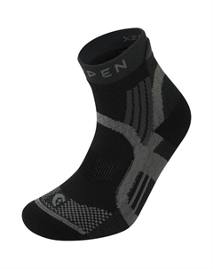 Женские эко-носки с набивкой для трейлраннинга, черный Lorpen