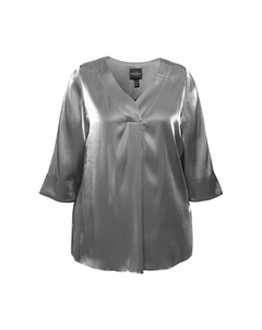 Туника Tunika, серебряный Ulla popken