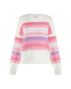 Тонкий вязаный свитер Sweater, белый Izia