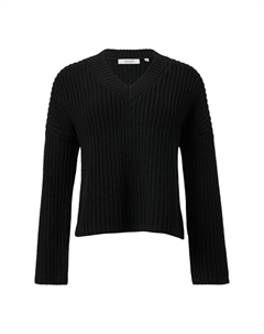 Базовый свитер Sweater, черный Comma casual identity