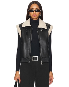 Жилет ави, черный Steve madden