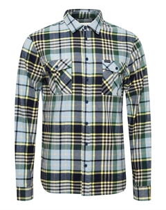 Рубашка на пуговицах стандартного кроя, синий Blend