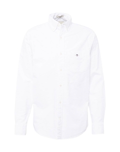 Деловая рубашка стандартного кроя, белый Gant
