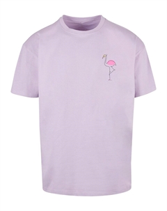 Футболка Flamingo, светло-фиолетовый Merchcode