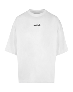 Футболка Love, белый Merchcode