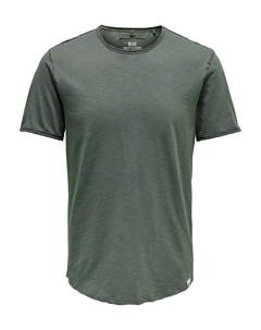 Футболка Benne, темно-серый Only & sons