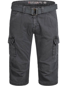 Обычные брюки-карго Nicolas, темно-серый Indicode jeans