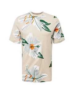 Футболка Klop, серый/светло-серый Only & sons