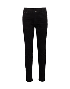Джинсы узкого кроя Sunday, черный Weekday